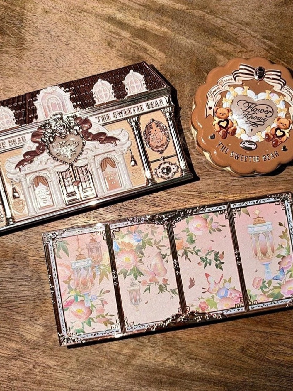 Flower Knows The Sweetie Bear Collection 3 piece set
